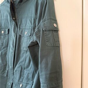 Kensie XL teal or Deep Green Utility Jacket gently used